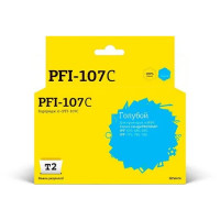 Картридж T2 IC-CPFI-107C (аналог Canon PFI-107C)