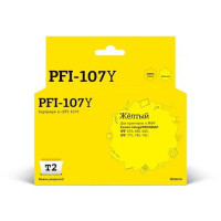 Картридж T2 IC-CPFI-107Y (аналог Canon PFI-107Y)