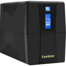 Источник бесперебойного питания ExeGate SpecialPro Smart LLB-650.LCD.AVR.EURO.RJ.USB