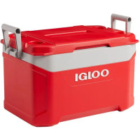Термобокс Igloo Latitude 50 Red 00049733 47л (красный/серебристый)