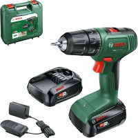 Дрель-шуруповерт Bosch EasyDrill 18V-40 06039D8004 (с 1-им АКБ, кейс)