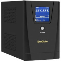 Источник бесперебойного питания ExeGate SpecialPro Smart LLB-1200.LCD.AVR.C13.RJ.USB