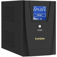 Источник бесперебойного питания ExeGate SpecialPro Smart LLB-1500.LCD.AVR.C13.RJ.USB