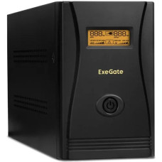Источник бесперебойного питания ExeGate SpecialPro Smart LLB-2000.LCD.AVR.C13.RJ.USB