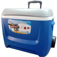 Термобокс Igloo Island Breeze 60 Roller 00034336 56л (синий/белый)