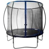 Батут Garden Story Sport-2 с защитной сеткой JKL-8FT-TR (черный/синий)