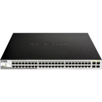 Настраиваемый коммутатор D-Link DGS-1210-52MPP/E2A