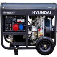 Дизельный генератор Hyundai DHY 8000LE-3
