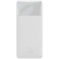 Портативное зарядное устройство Baseus Bipow Digital Display PPDML-N02 30000mAh (белый)