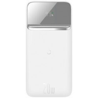 Портативное зарядное устройство Baseus Magnetic wireless quick charging PPMT02 10000mAh (белый)