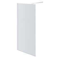 Душевая стенка Aquatek AQ WIW 09020BL 90x200 (черный/прозрачное стекло)