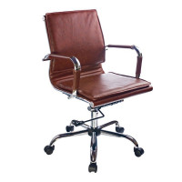 Кресло Бюрократ CH-993-Low/Brown