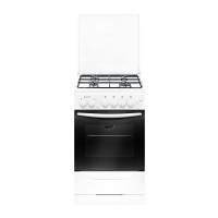 Кухонная плита CEZARIS ПГ 3200-05 (белый)