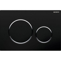Geberit Sigma 20 115.882.KM.1 (черный/глянцевый хром)