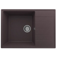Кухонная мойка Ulgran Quartz Prima 700-06 (трюфель)
