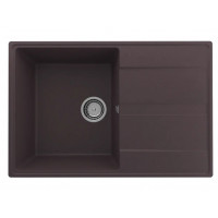 Кухонная мойка Ulgran Quartz Prima 750-06 (трюфель)