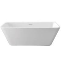 Ванна Aquatek Элегия 170x75 AQ-113775Wt (с ножками и сливом)