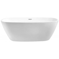 Ванна Aquatek Тера AQ-128778Wt (с ножками и сливом)