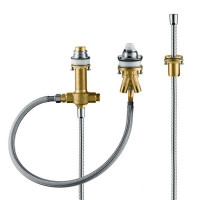 Скрытый механизм Hansgrohe для смесителя на 3 отверстия на край ванны