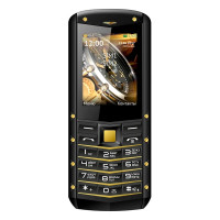 Мобильный телефон TeXet TM-520R (черный-золотистый)