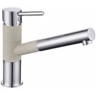 Смеситель IDDIS Velikan VL5WBSGi05 (хром/белый)