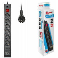 Сетевой фильтр Buro BU-SP1.8-USB-2A-B
