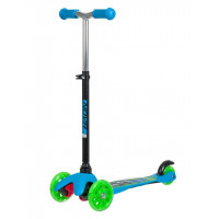 Самокат Novatrack Disco-Kids Basic 120H.DISCOKIDS.SGBL20 (зеленый/синий)