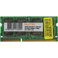 Оперативная память QUMO 8GB DDR3 SODIMM PC3-12800 QUM3S-8G1600C11L