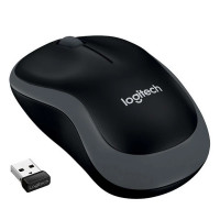 Мышь Logitech M185 (черный/серый)