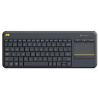 Клавиатура Logitech Wireless Touch Keyboard K400 Plus Black (920-007147)