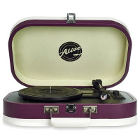 Виниловый проигрыватель Alive audio Vintage (фиолетовый)