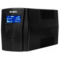 Источник бесперебойного питания SVEN Pro 650 (LCD, USB)