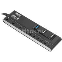 USB-хаб Ginzzu GR-380UAB