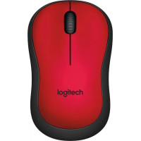 Мышь Logitech M220 Silent (красный) [910-004880]