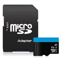 Карта памяти A-Data Premier AUSDX64GUICL10A1-RA1 microSDXC 64GB (с адаптером)