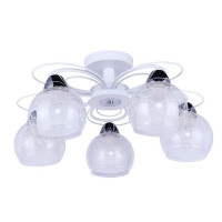 Припотолочная люстра Arte Lamp Sansa A7585PL-5WH