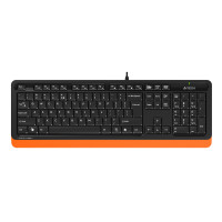 Клавиатура A4Tech Fstyler FK10 (черный/оранжевый)